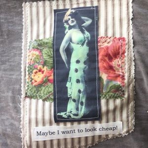 Sue Handman Fabric Collage tee